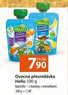 Ovocná kapsička Hello