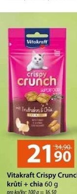 Pamlsky pro kočky Crispy Vitakraft