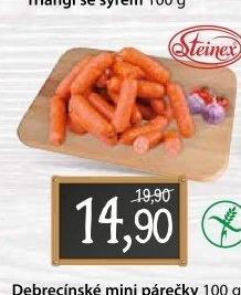Párky debrecínské mini Steinex