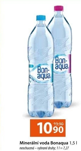 Přírodní voda Bonaqua