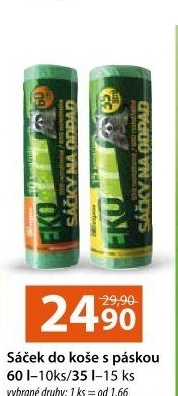 Pytle na odpadky 60 l