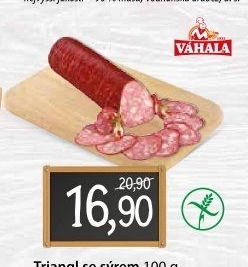 Salám Triangl se sýrem Váhala