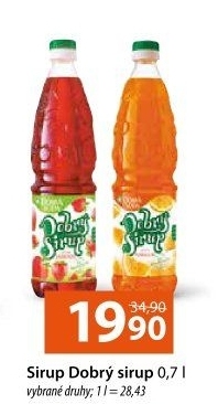 Sirup Dobrá voda