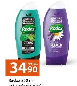 Sprchový gel Radox