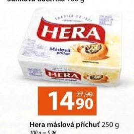 Tuk s máslovou příchutí Hera