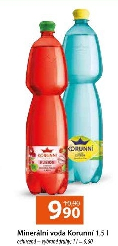 Voda ochucená Korunní