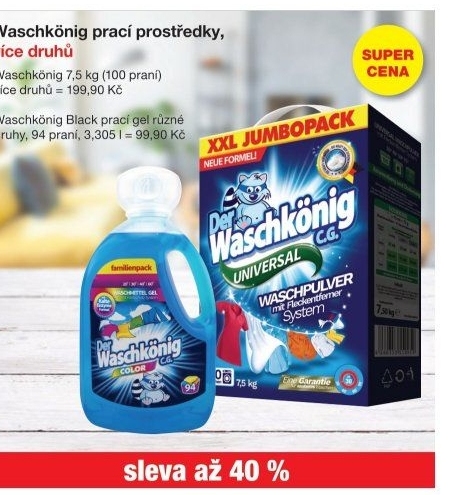 Prací gel Waschkönig
