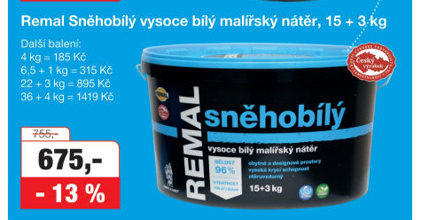 REMAL SNĚHOBÍLÝ