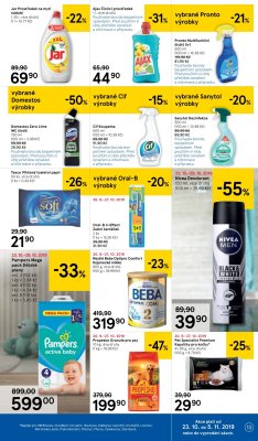 akční leták Tesco 23.10.2019-29.10.2019