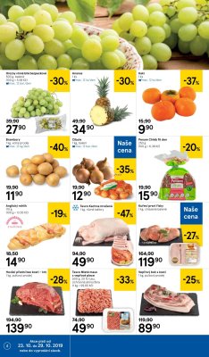 akční leták Tesco 23.10.2019-29.10.2019