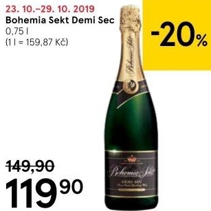 Bohemia Sekt Demi Sec