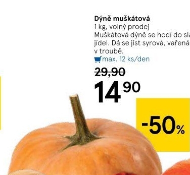 Dýně muškátová Tesco