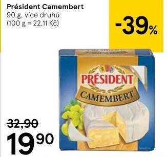 Sýr Camembert Président