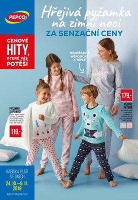 akční leták PEPCO 24.10.2019-6.11.2019