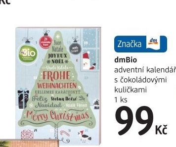 Adventní kalendář dm Bio