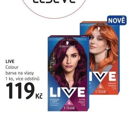 Barva na vlasy Live Colour Schwarzkopf