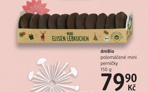 Perníčky polomáčené dm Bio