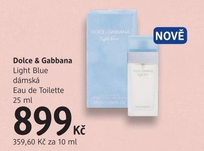Toaletní voda dámská Light Blue Dolce&amp