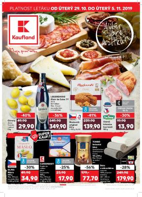 akční leták Kaufland 29.10.2019-5.11.2019