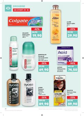 akční leták Kaufland 29.10.2019-5.11.2019