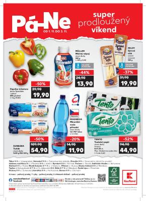 akční leták Kaufland 29.10.2019-5.11.2019