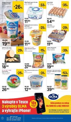 akční leták Tesco 30.10.2019-5.11.2019