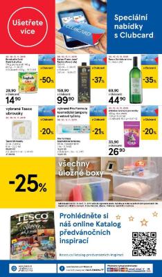 akční leták Tesco 30.10.2019-5.11.2019