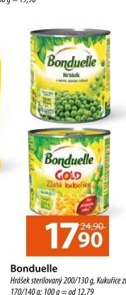 Hrášek Bonduelle