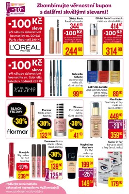 akční leták Teta drogerie 31.10.2019-11.11.2019