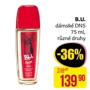 Deodorant parfémovaný dámskýB.U.