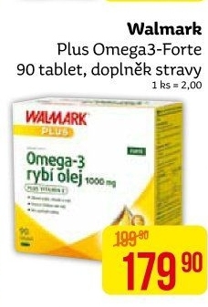 Doplněk stravy Omega-3 rybí olej Plus Walmark