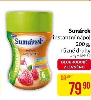 Instantní nápoj Sunárek