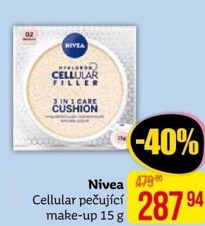 Make-up v houbičce Hyaluron Cellular Filler Nivea