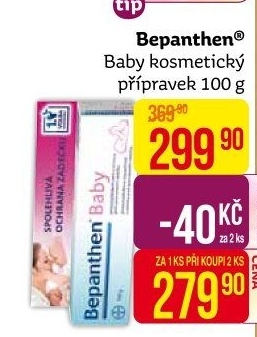 Mast proti opruzeninám Baby Bepanthen