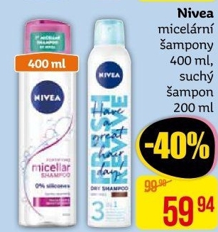 Micelární šampon Nivea