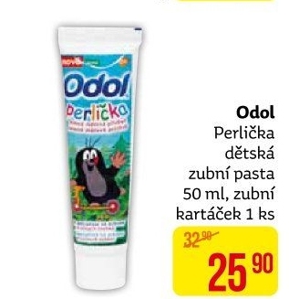 Pasta na zuby dětská Perlička Odol