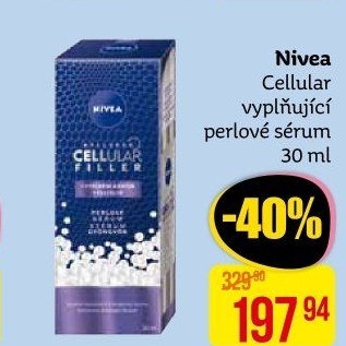 Pleťové perlové sérum Cellular FillerNivea