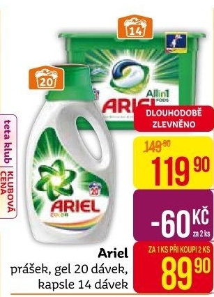 Prací prášek Ariel