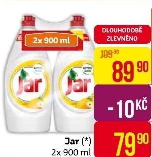Prostředek na nádobí Jar