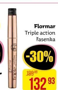 Řasenka Triple Action Flormar
