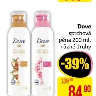 Sprchová pěna Dove