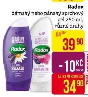 Sprchový gel Radox