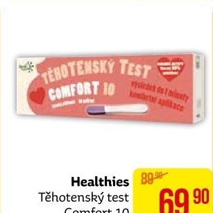 Těhotenský test Healthies