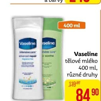 Tělové mléko Vaseline