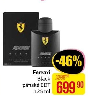 Toaletní voda pánská Black Ferrari