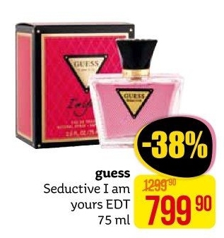 Toaletní voda Seductive I am yours Guess