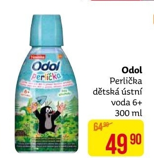 Ústní voda dětská Odol Perlička