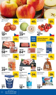 akční leták Tesco 30.10.2019-5.11.2019