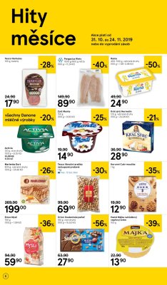 akční leták Tesco 30.10.2019-5.11.2019