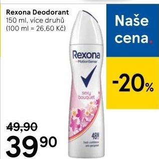 Deodorant sprej Rexona